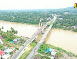 Dukung Konektivitas di Sumatera Barat, Kementerian PUPR Resmikan 2 Jembatan di Dharmasraya