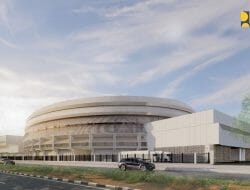 Jelang FIBA World Cup 2023, Progres Pembangunan Indoor Multifunction Stadium (IMS) GBK Senayan Capai 74%