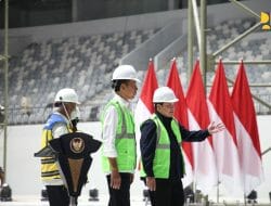 Topping Off IMS GBK, Presiden Jokowi: Arena Tertutup Multifungsi Terbesar di Indonesia