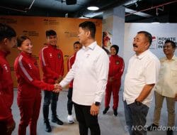 Ketua NOC Indonesia Lepas Petinju Tim Indonesia Kejar Poin Olimpiade Paris
