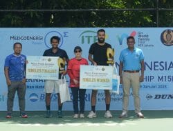 Gelar Kedua Weber di Jakarta dalam Medco Power Indonesia Internasional Tennis Championships