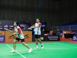 Ganda Rinov/Pitha Buka Kemenangan Skuad Merah-Putih Turnamen Badminton Asia Mixed Team Championships 2023