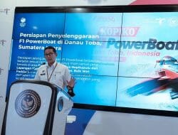 Menparekraf Targetkan F1 PowerBoat Danau Toba Dipadati 25 Ribu Wisatawan