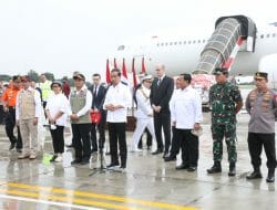 Presiden Joko Widodo Berangkatkan Dukungan Kemanusiaan untuk Turkiye dan Suriah Tahap Ketiga