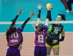 Putaran Kedua PLN Mobile Proliga, Jakarta Elektrik Setrum Popsivo Polwan 3-0