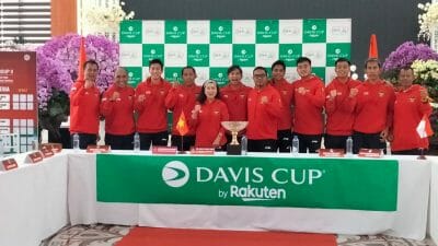Petenis Indonesia Muhammad Rifqi Fitriadi Buka Laga Play Off Piala Davis Grup Dunia Il Menghadapi Tuan Rumah Vietnam