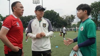 Ketum PSSI Iwan Bule Tetap Berapi-api Beri Semangat Kepada Tim Indonesia U20 yang sedang Pemusatan Latihan