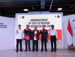 NOC Indonesia Umumkan Chef de Mission Multievent 2023