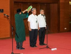Menteri Basuki Lantik 2 Pejabat Fungsional Teknik Pengairan Ahli Utama