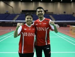 Kapten Tim Fajar dan Apriyani Minta Anggota Tim Kompak dan Semangat Jelang Badminton Asia Mixed Team Championships 2023