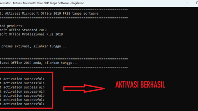 Cara Aktivasi Microsoft Office 2019 dengan CMD