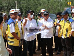Tinjau IKN Nusantara, Menteri Basuki: Progres Pembangunan Infrastruktur Dasar Terjaga