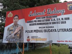 Polres Kampar Gelar Persiapan Penyambutan Karo SDM Polda Riau di SDN 012 Salo