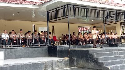 Pimpin Upacara Peringatan Hari Pramuka Ke-62, Pj Bupati Kampar Dukung Program Kwarcab