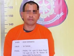 Seorang Pria di Paluta Diboyong Warga ke Kantor Polisi Usai Tabrak Pengendara Sepeda Motor dan Bawa Sabu-Sabu