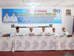 Bupati Asahan Hadiri Silaturahmi Keluarga Besar UPTD Disdik di Kecamatan Simpang Empat