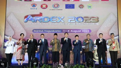 Gelar ARDEX 2023, BNPB lakukan Simulasi Bencana Tingkat Asia Tenggara