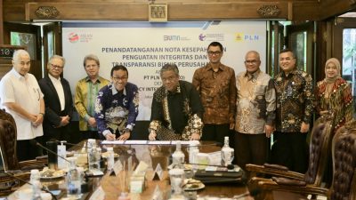 Tingkatkan Perbaikan Tata Kelola dan Sustainability Perusahaan, PLN Gandeng Transparency International Indonesia