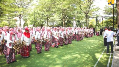 Kementerian PUPR Turut Pecahkan Rekor Dunia Angklung 2023