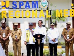 Diresmikan Presiden Jokowi, SPAM Regional Medan – Binjai – Deli Serdang (Mebidang) Untuk Layani 88.000 SR