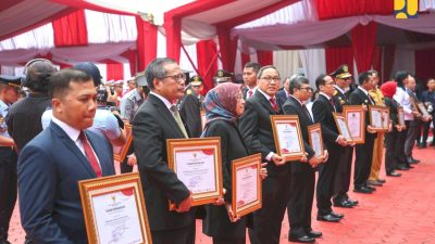 Kementerian PUPR Raih Penghargaan Kementerian Hukum dan HAM atas Dukungan Infrastruktur Pendidikan