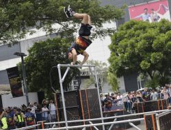 Atlet Parkour Dunia Bangga Tampil di Brick Parkour Asian Tour Indonesia Series