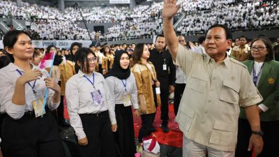 Prabowo Ajak Mahasiswa Kerja Keras Bangun Bangsa: Kemerdekaan Bukan Hadiah