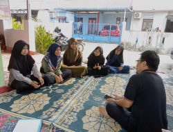 Forum TBM Riau dan Tim Pengabdian Masyarakat Pustakawan Perpustakaan UNRI Gelar Pekan Ilmu di TB Inara