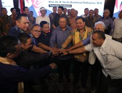 Suasana Kompak, Gembira, dan Optimistis saat Prabowo dan Ketum Koalisi Indonesia Maju Sambut Kehadiran SBY