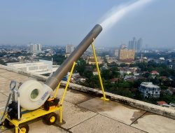 Tekan Polusi Udara Jakarta, Kantor Pusat PLN Pakai Mist Generator Buatan BRIN