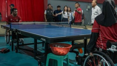 Wamenparekraf Tinjau Pelatnas Asian Para Games 2023 di Surakarta