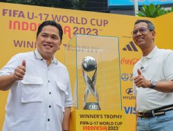 Lautan Manusia Ramaikan Trophy Experience Piala Dunia U-17, Erick: Sambutan Masyarakat Jakarta Luar Biasa