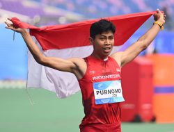 Luar Biasa! Saptoyogo Raih Medali Emas Ketiga Para-Atletik