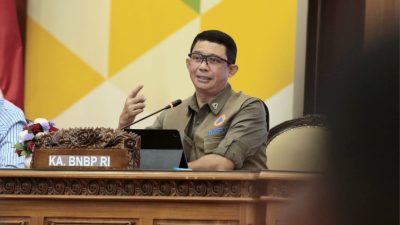 Kepala BNPB Beri Arahan Bupati/Walikota se-Jawa Timur Untuk Penanganan Bencana Kekeringan di Jawa Timur