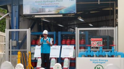 Pertama Di Indonesia, PLN Produksi Green Hydrogen 100 Persen Dari EBT Kapasitas 51 Ton Per Tahun