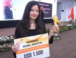 Kalahkan Pecatur Vietnam, Women Grand Master Dewi Citra Anastasia Juarai Dwitarung Turnamen Japfa Chess Festival 2023