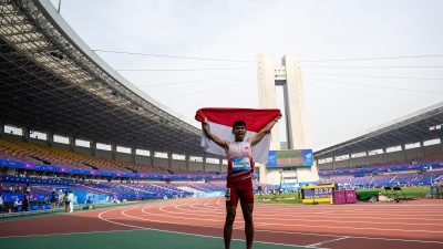 Saptoyogo Kembali Sumbang Emas, Kharisma Evi Hadapi Pesaing Berat