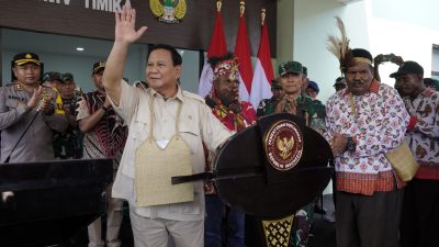 Prabowo Beri 1.270 Motor untuk Bantu Tugas Babinsa di Papua