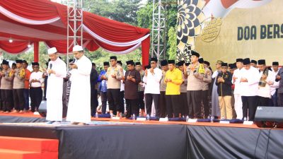 Gelar Doa Bersama, Kapolda Riau: Puncak dari Cooling System Wujudkan Pemilu Damai