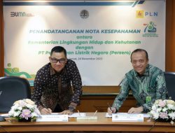 PLN – KLHK Teken MOU Kolaborasi Tingkatkan Penggunaan Energi Terbarukan