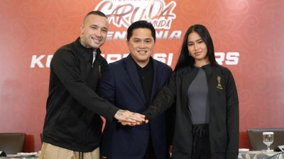 Radja Nainggolan dan Sabreena Dressler Jadi Ambassador Piala Dunia U-17 2023 Indonesia