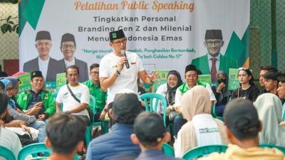 Pelatihan Public Speaking Progresif untuk Gen Z dan Milenial, Menuju Indonesia Emas