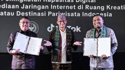 Kemenparekraf dan TikTok Kolaborasi Kembangkan UMKM melalui Program “Jalin Nusantara”