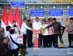 Menteri Basuki Dampingi Presiden Jokowi Resmikan Tol Pamulang-Cinere-Raya Bogor Bagian dari JORR-2