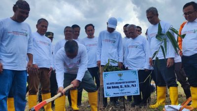 SKK Migas dan KKKS Tanam 2.500 Pohon Bambu di Eco Bamboo Park Magetan