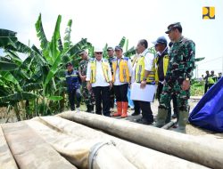 Atasi Banjir Demak – Kudus, Menteri Basuki : Perbaikan Darurat Tanggul Sungai Wulan Selesai