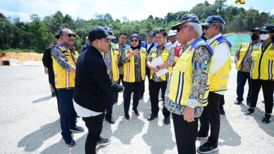 Menteri Basuki Dampingi Anggota IV BPK Dalam Audit Pembangunan Infrastruktur Dasar IKN Nusantara