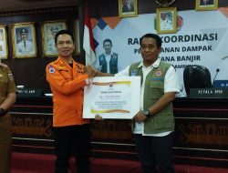 BNPB Berikan Bantuan Penanganan Banjir Lampung