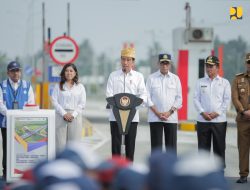 Perkuat Konektivitas Sumatera Utara, Presiden Jokowi Resmikan Jalan Tol Tebing Tinggi – Indrapura dan Tol Indrapura – Lima Puluh