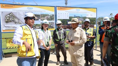 Prabowo Tinjau Pembangunan Gedung Istana Negara di IKN, Persiapan Jelang HUT RI